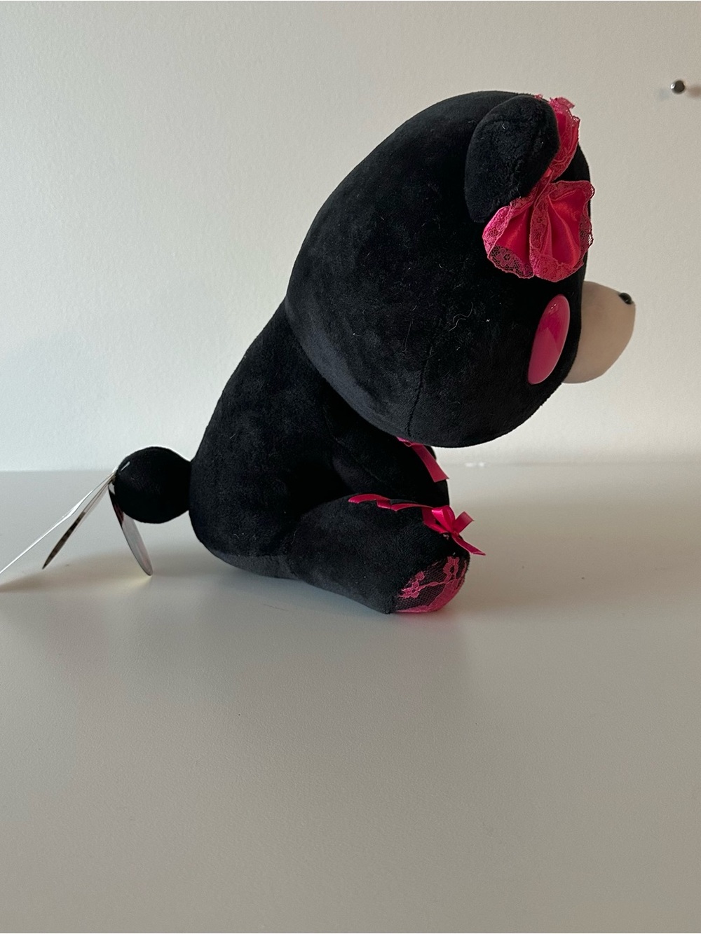 NEW TAiTO Chax GP Gloomy Bear Lace Up Variation Black 12IN Plush Goth Kawaii - Picture 4 of 6
